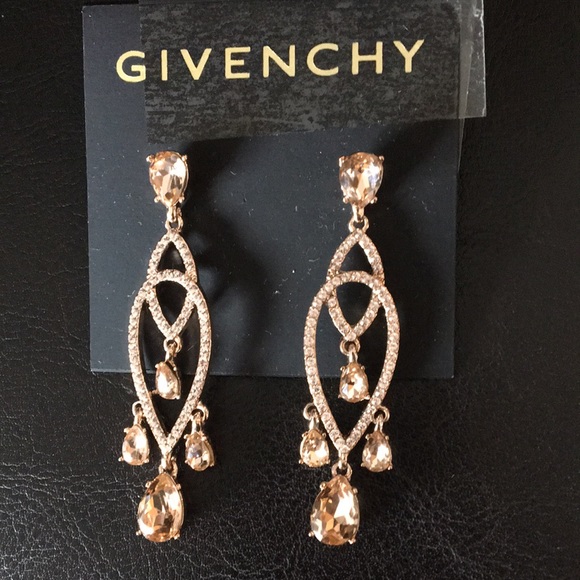 Givenchy Jewelry - New with tags  Givenchy Amberina Chandelier Earrings